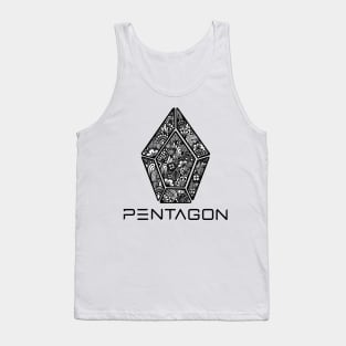 Pentagon Zentangle Logo Tank Top